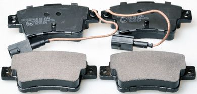 Brake Pad Set, disc brake B111244