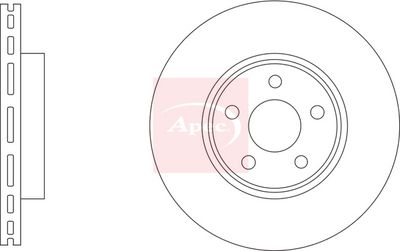 APEC Brake Disc DSK3317