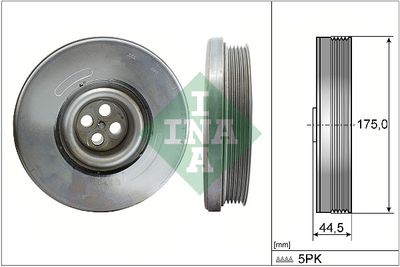 Koło pasowe, wał korbowy SCHAEFFLER INA 544060410