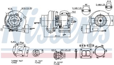 Turboaggregat NISSENS 93846