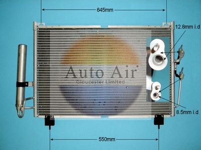 Condenser, air conditioning Auto Air Gloucester 16-1346