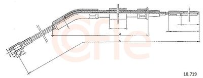 CABLU FRANA DE PARCARE