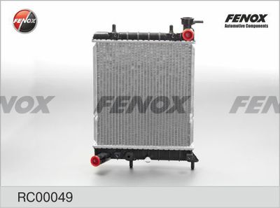 FENOX RC00049 Радіатор охолодження двигуна 
