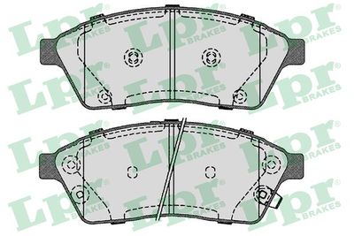 Комплект тормозных колодок, дисковый тормоз LPR 05P1708 для CADILLAC SRX