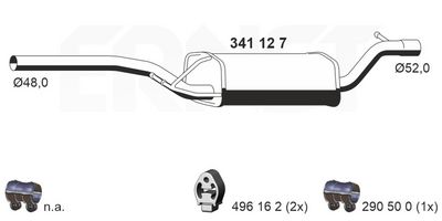 MITTELSCHALLDäMPFER