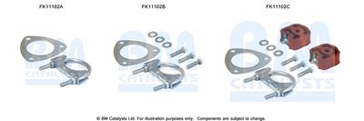 Монтажен комплект, филтър за прах/сажди BM Catalysts FK11102