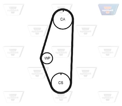 ZAHNRIEMEN OPTIBELT ZRK1012 2