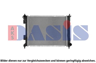 AKS DASIS 510191N Радиатор охлаждения двигателя  для KIA VENGA (Киа Венга)