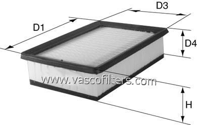 FILTRU AER DAVID VASCO A157 2