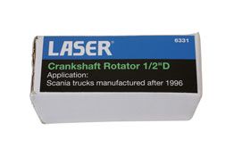 Laser Tools Crankshaft Rotator 1/2"D - for Scania