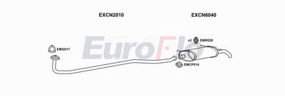 Układ wydechowy EUROFLO CNAX101001