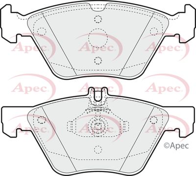 Brake Pad Set APEC PAD1393