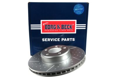 спирачен диск BORG & BECK BBD7012S