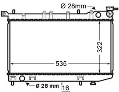 MAHLE Kühler, Motorkühlung