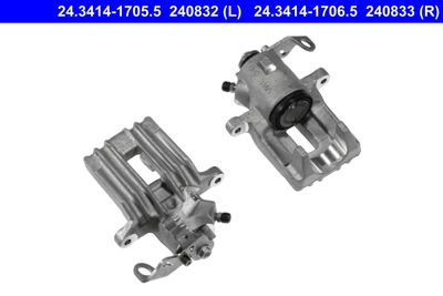 Brake Caliper 24.3414-1706.5