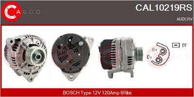 GENERATOR / ALTERNATOR CASCO CAL10219RS