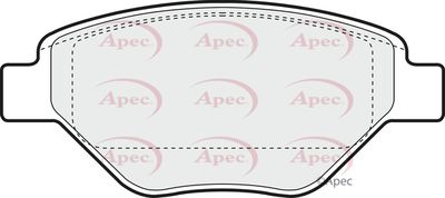 Brake Pad Set APEC PAD1305