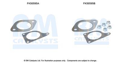Монтажен комплект, изпускателна тръба BM Catalysts FK50595