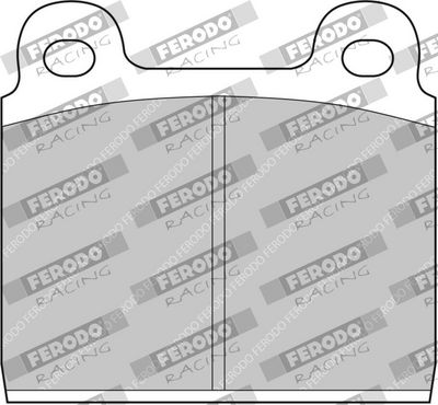 BREMSBELAGSATZ SCHEIBENBREMSE FERODO RACING FDS11 1