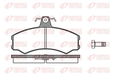 Brake Pad Set, disc brake 0143.10