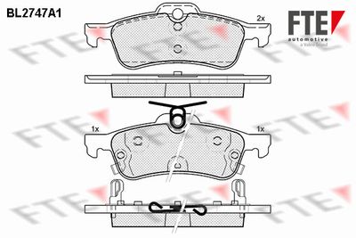 SET PLACUTE FRANA FRANA DISC FTE 9010958