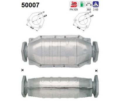 Catalyseur AS — 360mm