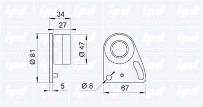 ROLA INTINZATOR CUREA DISTRIBUTIE IPD 140780 1