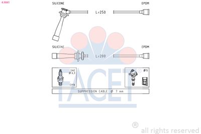 SET CABLAJ APRINDER FACET 49841