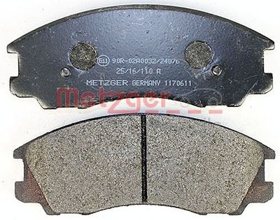 SET PLACUTE FRANA FRANA DISC METZGER AUTOTEILE 1170611 3