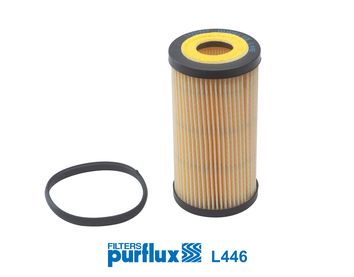 PURFLUX L446 Масляный фильтр  для VOLVO C30 (Вольво К30)