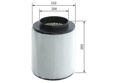 LUFTFILTER BOSCH F026400804