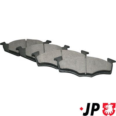 Sada brzdových destiček, kotoučová brzda JP GROUP 1163600810