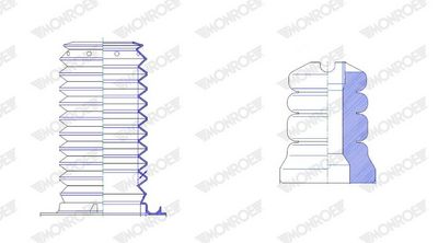 CHIT PROTECTIE PRAF AMORTIZOR MONROE PK477 1