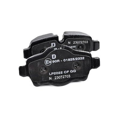 BREMSBELAGSATZ SCHEIBENBREMSE DELPHI LP2022 27