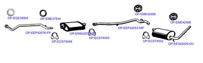 Изпускателна система OPTIMAL OP-EXSRN376