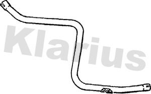 Rura wydechowa KLARIUS 130123