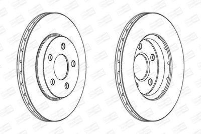 BREMSSCHEIBE CHAMPION 562709CH 1