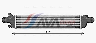 INTERCOOLER COMPRESOR AVA Clever Choice CT4074 1