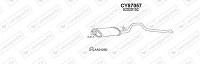 ABGASANLAGE VENEPORTE 570508