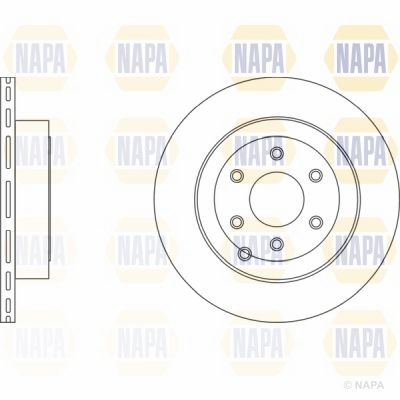 Brake Disc NAPA NBD5020