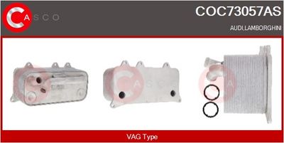 RADIATOR ULEI ULEI MOTOR CASCO COC73057AS