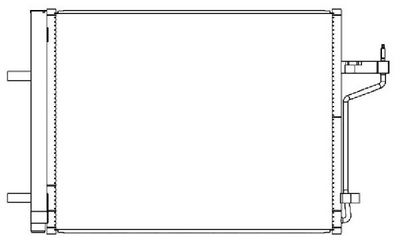 CONDENSATOR CLIMATIZARE NRF 350322 4