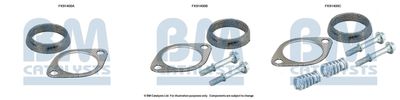Монтажный комплект, катализатор BM CATALYSTS FK91400 для MITSUBISHI PAJERO