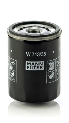MANN-FILTER Oliefilter (W 713/35)