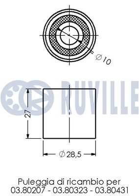 ROLA GHIDARE/CONDUCERE CUREA DISTRIBUTIE RUVILLE 540894 1