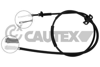 Тросик, cтояночный тормоз CAUTEX 708124 для VOLVO S60