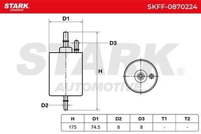 горивен филтър STARK SKFF-0870224