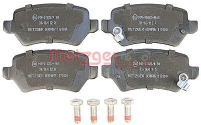 Brake Pad Set, disc brake 1170004