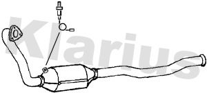 Катализатор KLARIUS 323029 для VOLVO XC70