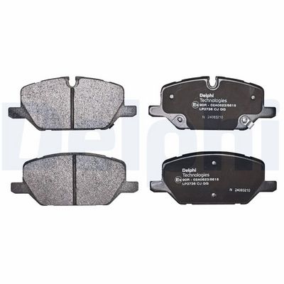 Remblokken set Voor , past: OPEL INSIGNIA B, INSIGNIA B COUNTRY, INSIGNIA B GRAND SPORT 1.5-2.0D 03.17-